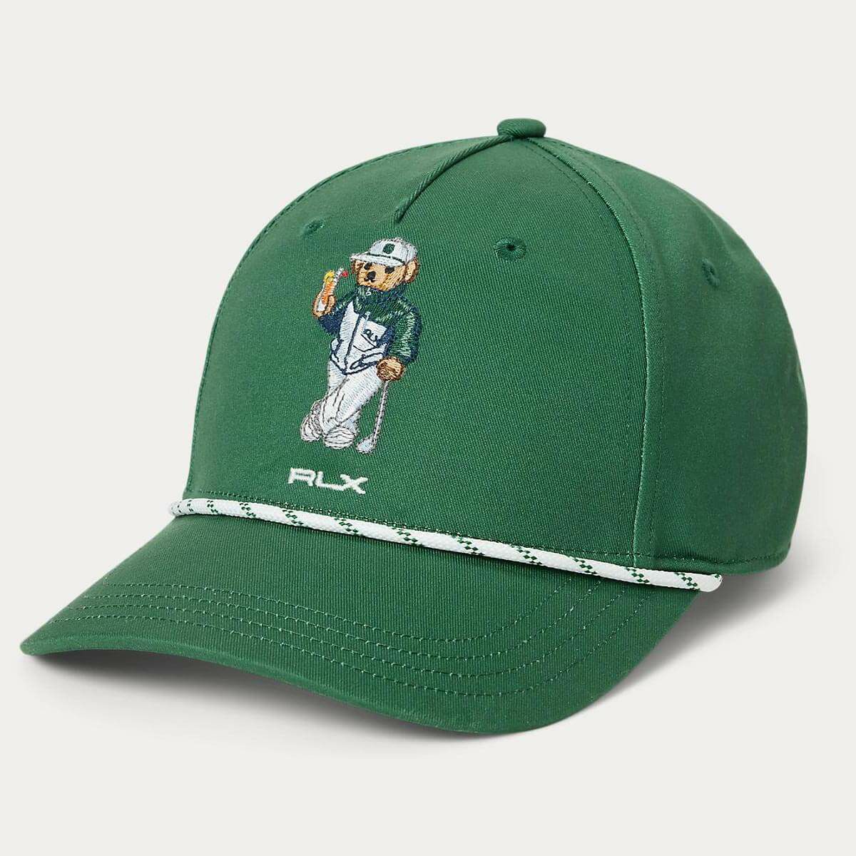 RLX GOLF　メンズ ポロベア　ロープキャップ 300 グリーン　2025年モデル 詳細1