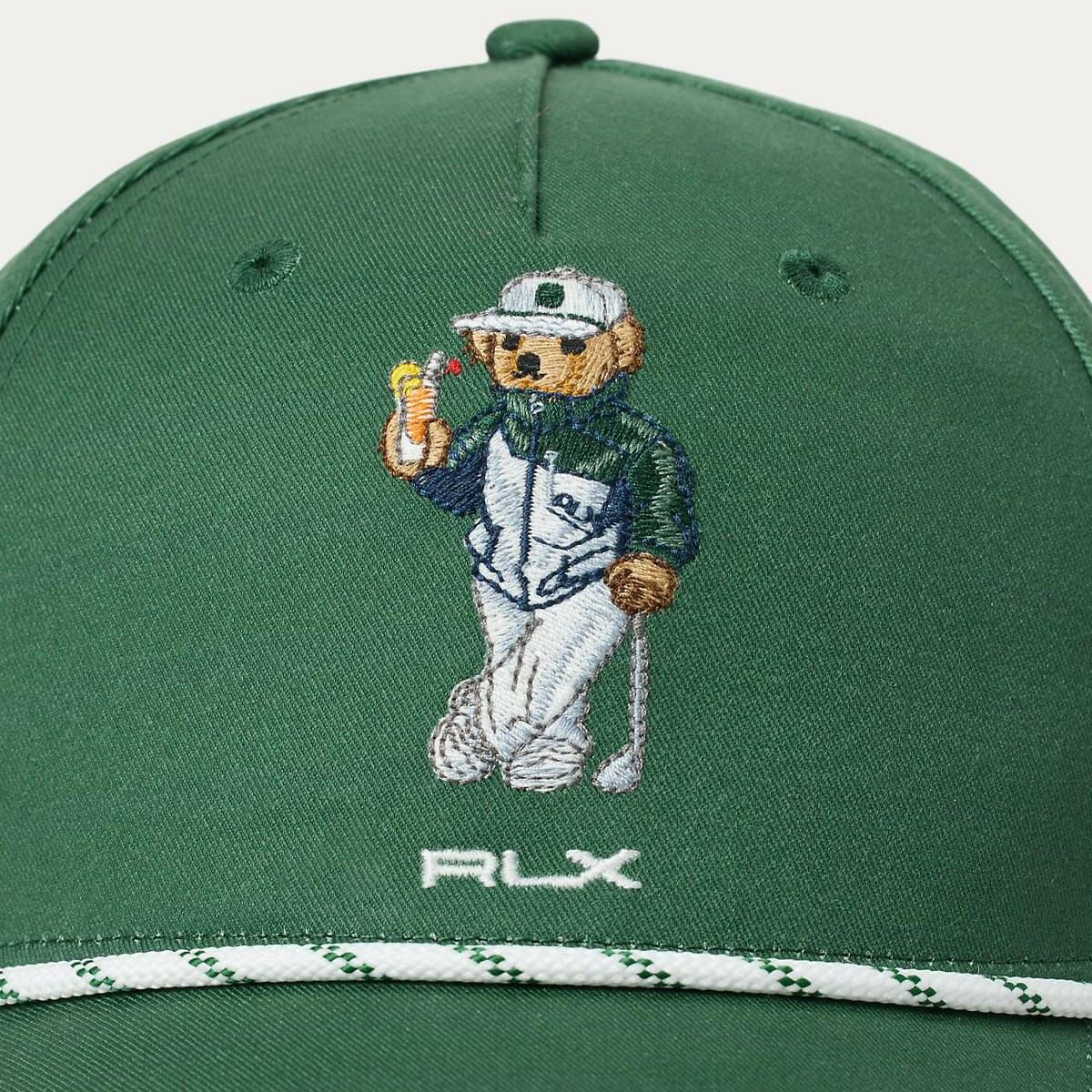 RLX GOLF　メンズ ポロベア　ロープキャップ 300 グリーン　2025年モデル 詳細3