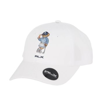 RLX GOLF　ポロベア　レディース キャップ 100 ホワイト　2025年モデル ホワイト