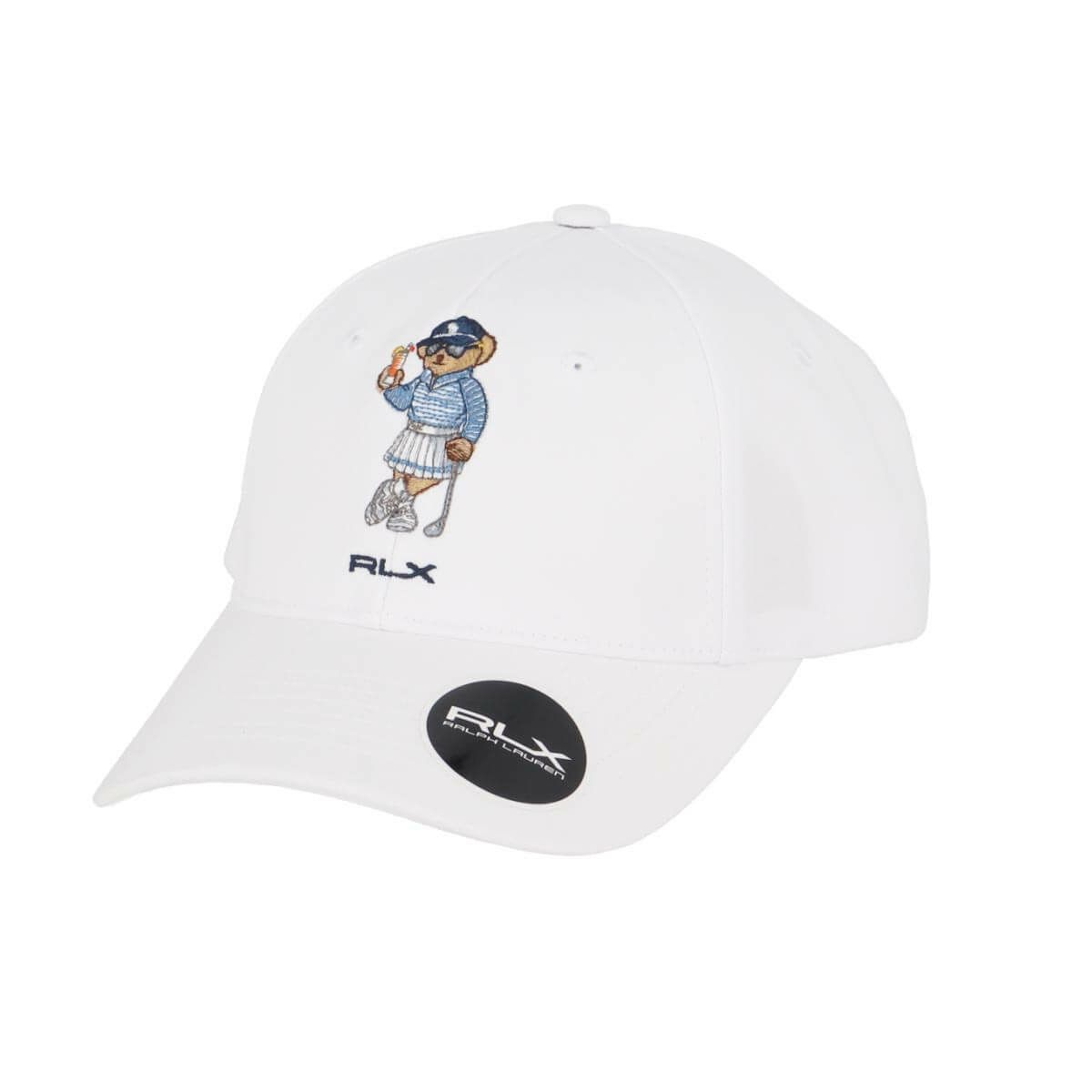 RLX GOLF　ポロベア　レディース キャップ 100 ホワイト　2025年モデル ホワイト