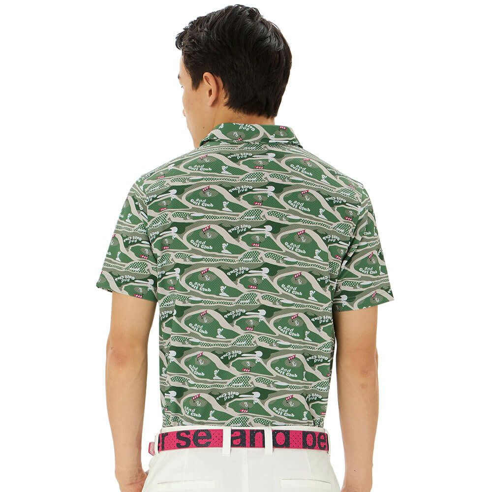 アンパスィ and per se　メンズ スイングドライディンプル 半袖 ポロシャツ AMS9625X2　2025年モデル 詳細6