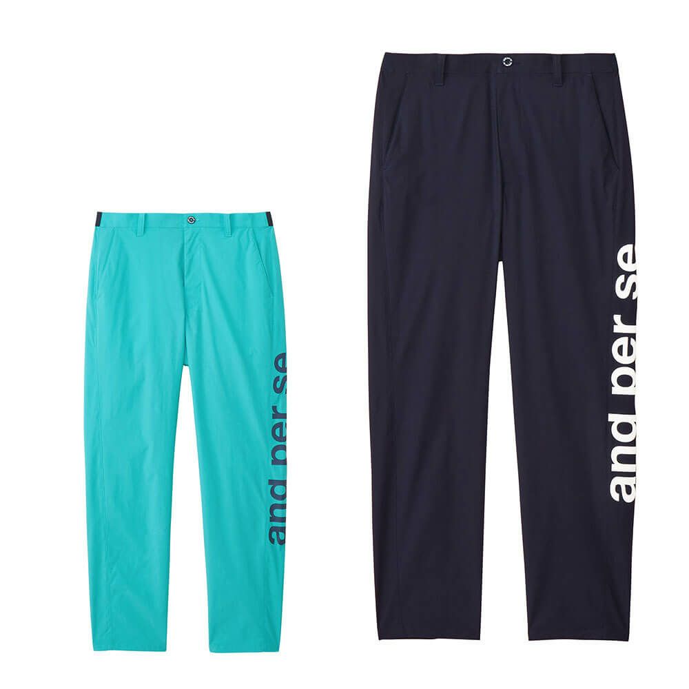 アンパスィ and per se　メンズ マルチウェザー ロングパンツ AMS5045G1　2025年モデル