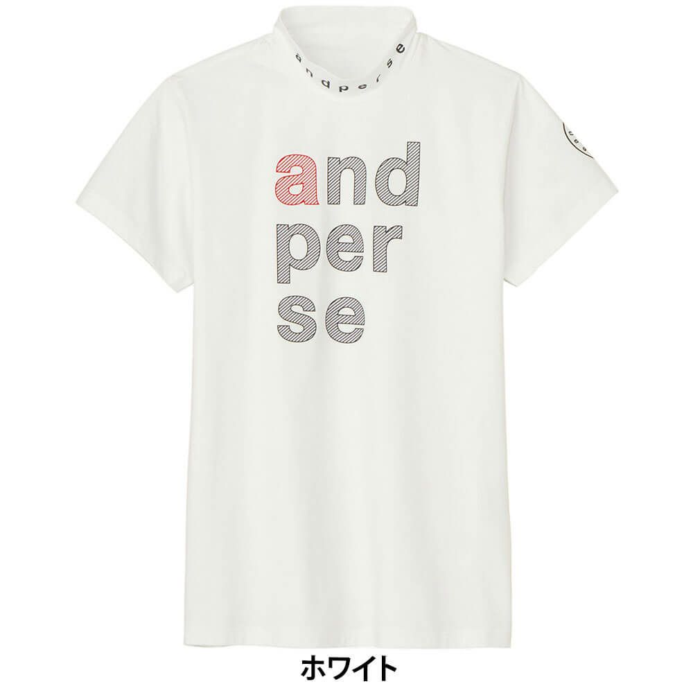 アンパスィ and per se　レディース リファインドライ 半袖 モックネックシャツ AFS9505V5　2025年モデル 詳細2