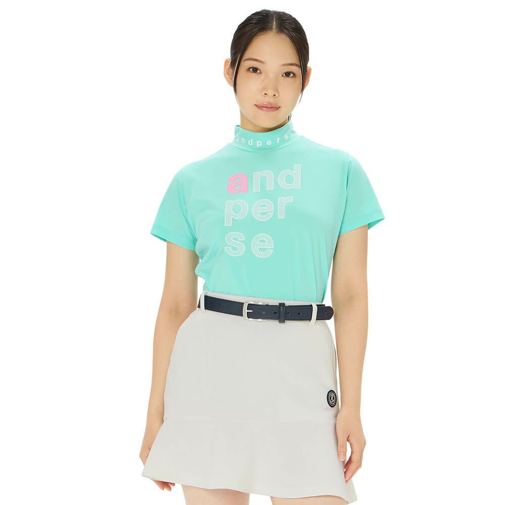 アンパスィ and per se　レディース リファインドライ 半袖 モックネックシャツ AFS9505V5　2025年モデル 詳細5