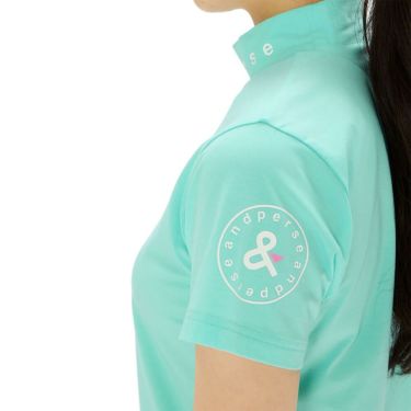 アンパスィ and per se　レディース リファインドライ 半袖 モックネックシャツ AFS9505V5　2025年モデル 詳細8