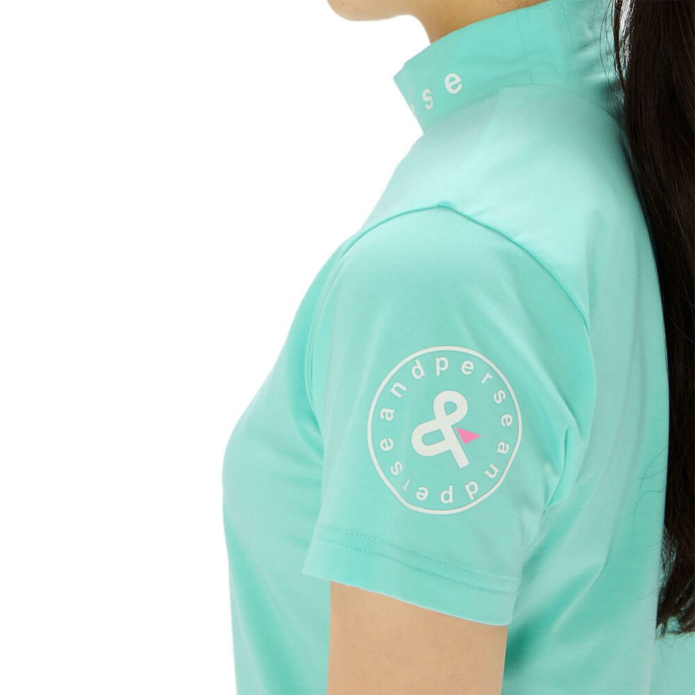 アンパスィ and per se　レディース リファインドライ 半袖 モックネックシャツ AFS9505V5　2025年モデル 詳細8