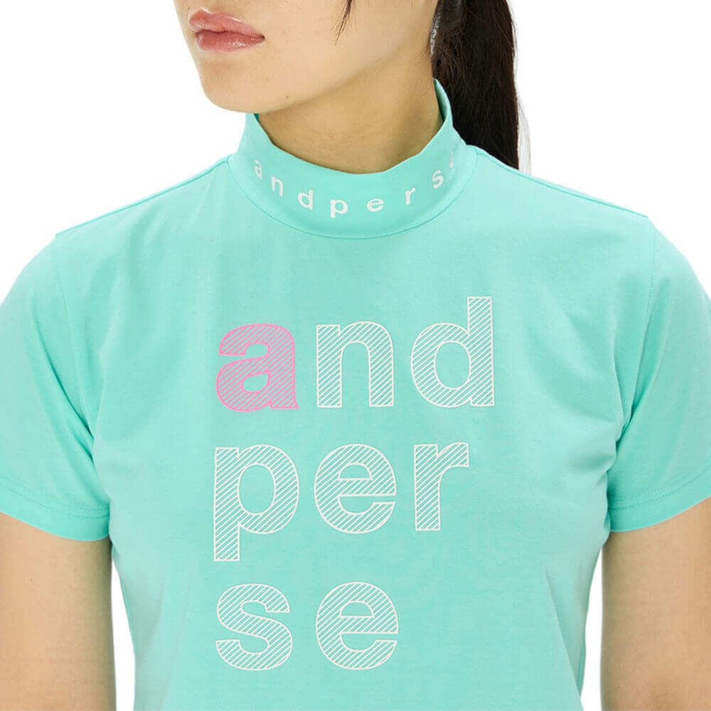 アンパスィ and per se　レディース リファインドライ 半袖 モックネックシャツ AFS9505V5　2025年モデル 詳細9