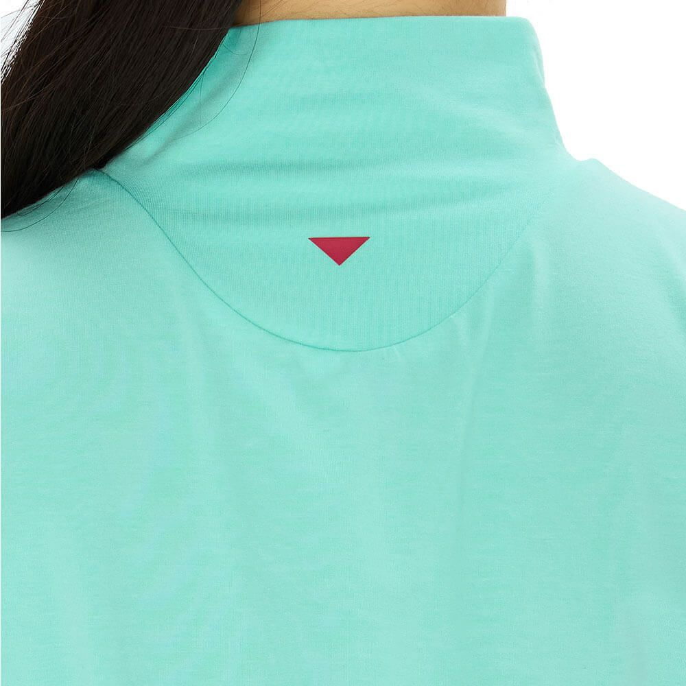 アンパスィ and per se　レディース リファインドライ 半袖 モックネックシャツ AFS9505V5　2025年モデル 詳細11