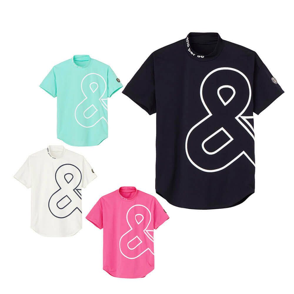 アンパスィ and per se　レディース リファインドライFIBO 半袖 モックネックシャツ AFS9515V5　2025年モデル 詳細1