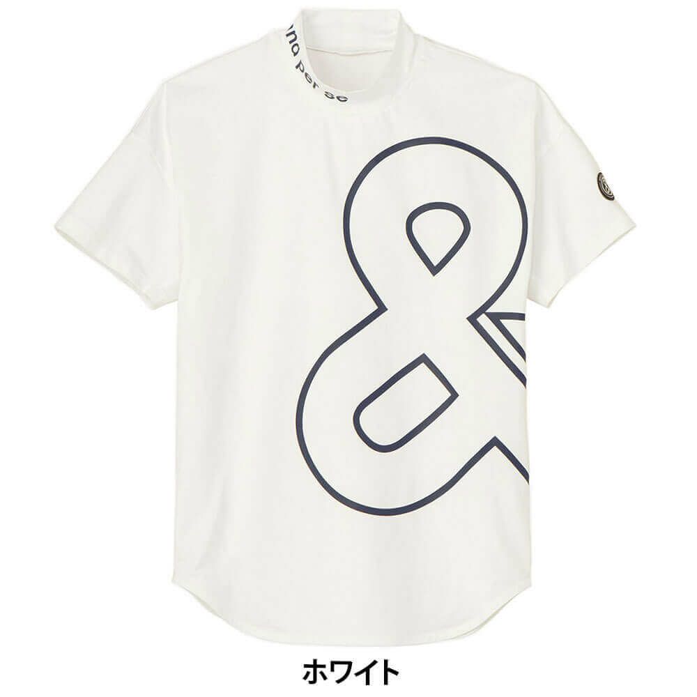 アンパスィ and per se　レディース リファインドライFIBO 半袖 モックネックシャツ AFS9515V5　2025年モデル 詳細2