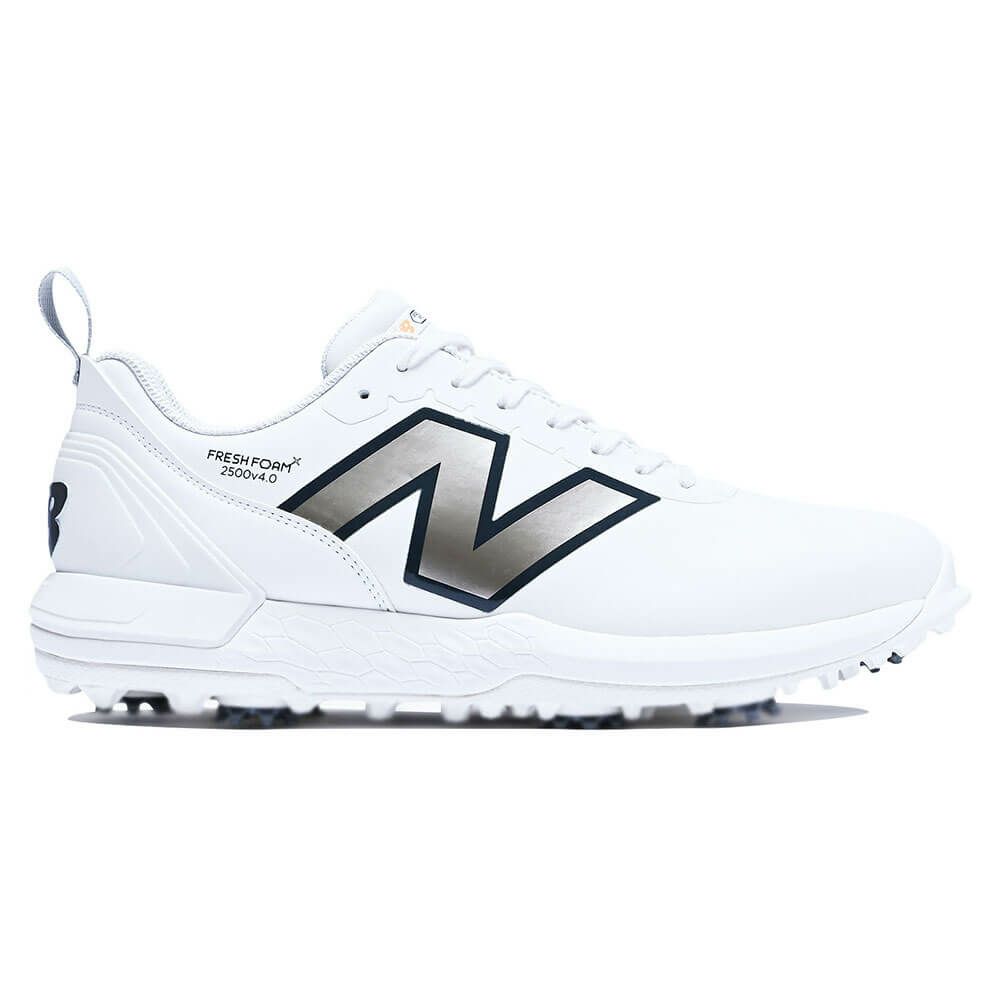 ニューバランスゴルフ　フレッシュフォームX 2500 v4 ゴルフシューズ UG2500 C4 WHITE/GOLD 詳細2