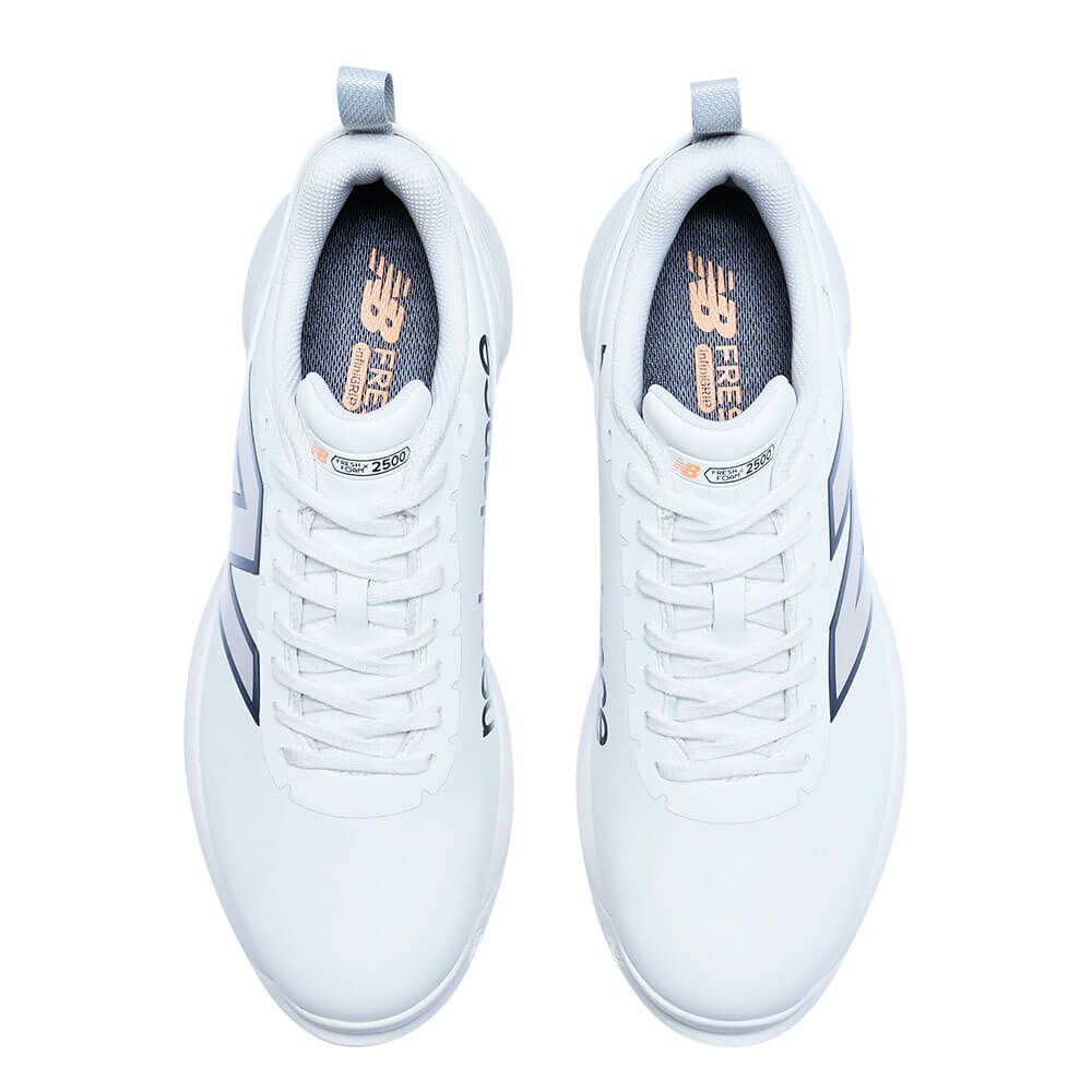 ニューバランスゴルフ　フレッシュフォームX 2500 v4 ゴルフシューズ UG2500 C4 WHITE/GOLD 詳細5