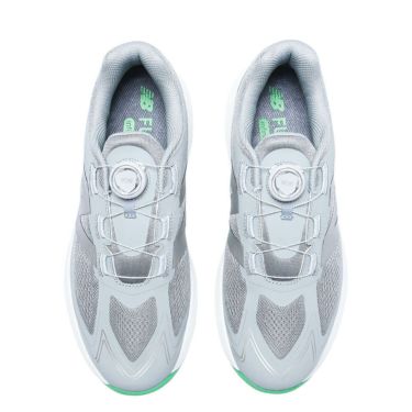 ニューバランスゴルフ　フューエルセル 1001 v5 ボア メッシュ スパイクレス ゴルフシューズ UGS1001 E GRAY/GREEN 詳細5