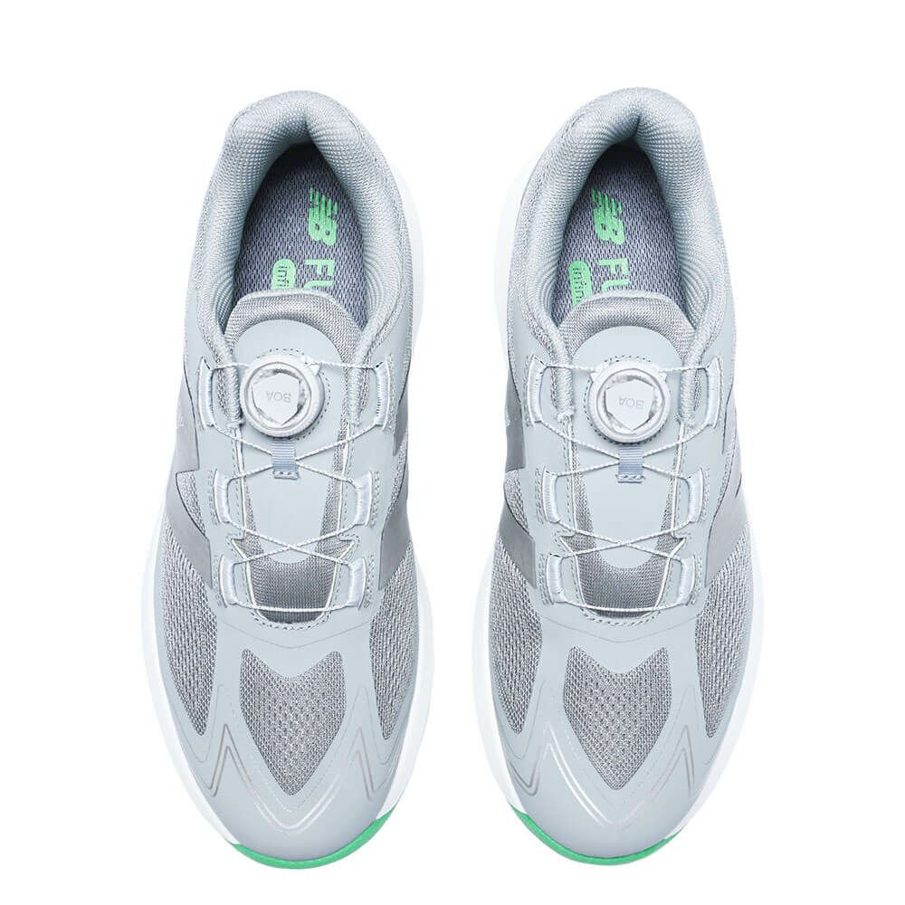 ニューバランスゴルフ　フューエルセル 1001 v5 ボア メッシュ スパイクレス ゴルフシューズ UGS1001 E GRAY/GREEN 詳細5