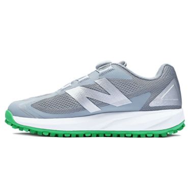ニューバランスゴルフ　フューエルセル 1001 v5 ボア メッシュ スパイクレス ゴルフシューズ UGS1001 E GRAY/GREEN 詳細7