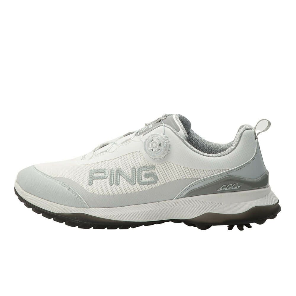 ピン PING　アリゾナ ブレードソール　メンズ ゴルフシューズ 621-5992201 030 ホワイト　2025年モデル 詳細1