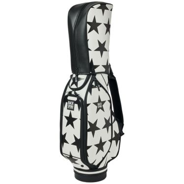 バックスピンゴルフ BACK SPIN! GOLF　BIG STAR TOUR ビッグスター ツアー キャディバッグ BSBD02C106 WHITE×BLACK　2025年モデル ホワイト×ブラック 詳細6