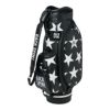 バックスピンゴルフ BACK SPIN! GOLF　BIG STAR TOUR ビッグスター ツアー キャディバッグ BSBD02C106 BLACK×WHITE　2025年モデル ブラック×ホワイト