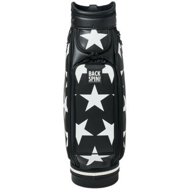 バックスピンゴルフ BACK SPIN! GOLF　BIG STAR TOUR ビッグスター ツアー キャディバッグ BSBD02C106 BLACK×WHITE　2025年モデル ブラック×ホワイト 詳細2