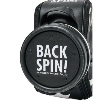 バックスピンゴルフ BACK SPIN! GOLF　BIG STAR TOUR ビッグスター ツアー キャディバッグ BSBD02C106 BLACK×WHITE　2025年モデル ブラック×ホワイト 詳細8