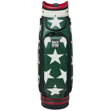 バックスピンゴルフ BACK SPIN! GOLF　BIG STAR TOUR ビッグスター ツアー キャディバッグ BSBD02C106 GREEN×WHITE　2025年モデル グリーン×ホワイト 詳細2