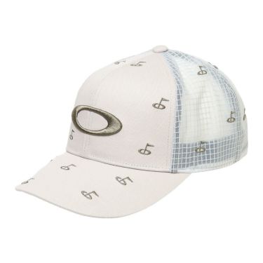 オークリー OAKLEY　メンズ OVERLAP CAP 25.0 ゴルフモチーフ刺繍 飛び柄 キャップ FOS902023 22P GREYSLATE　2025年モデル GREYSLATE