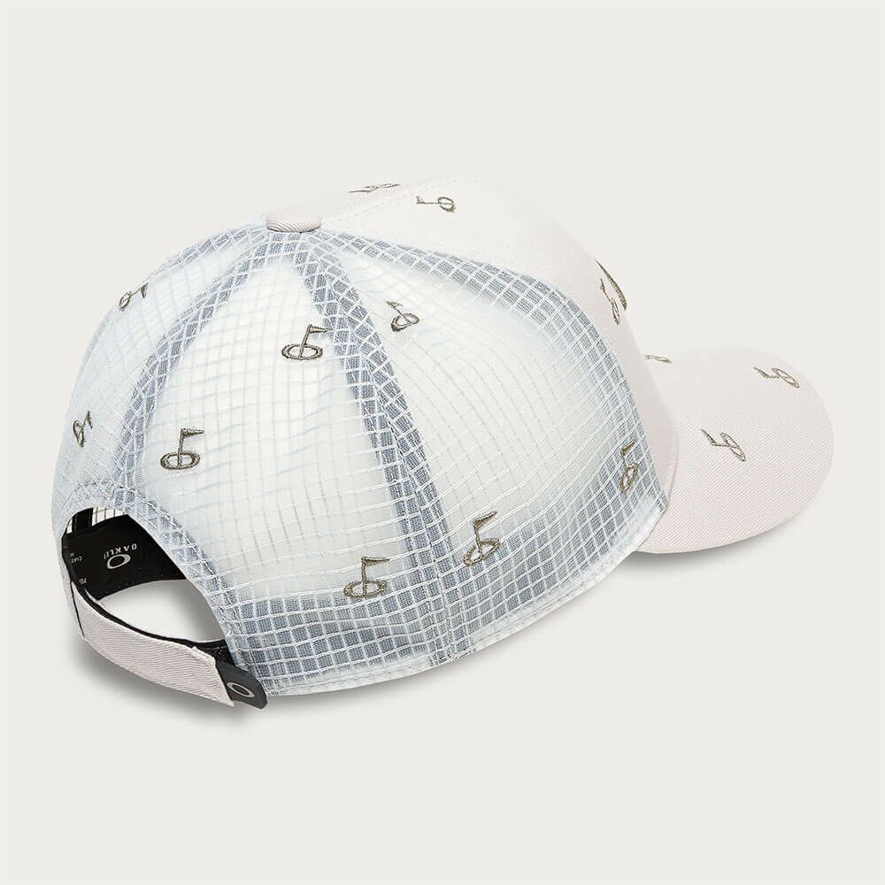 オークリー OAKLEY　メンズ OVERLAP CAP 25.0 ゴルフモチーフ刺繍 飛び柄 キャップ FOS902023 22P GREYSLATE　2025年モデルオークリー OAKLEY　メンズ OVERLAP CAP 25.0 ゴルフモチーフ刺繍 飛び柄 キャップ FOS902023 22P GREYSLATE　2025年モデル 詳細2