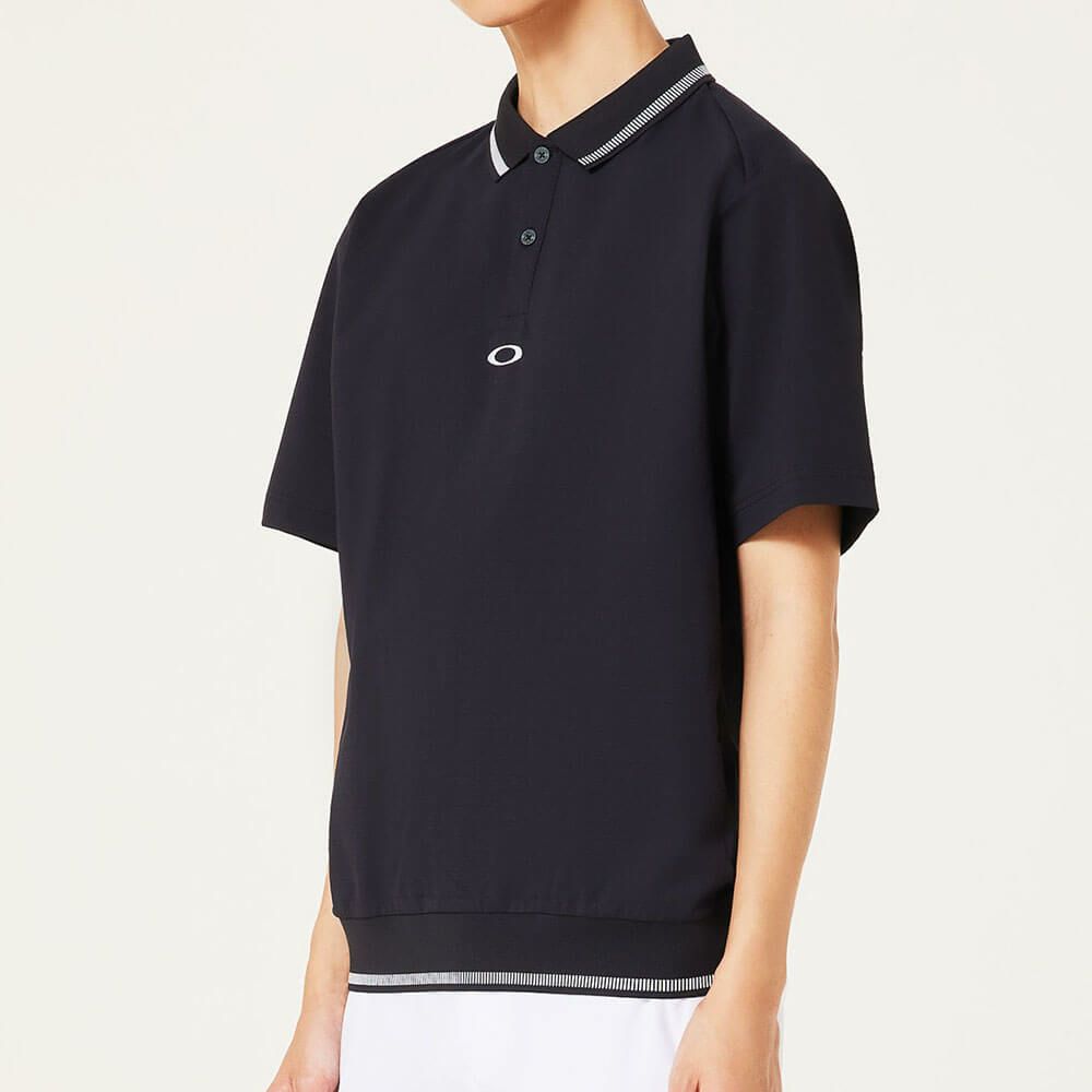 オークリー OAKLEY　メンズ ロゴプリント 半袖 リブ衿 ポロシャツ FOA407601　2025年モデル 詳細4
