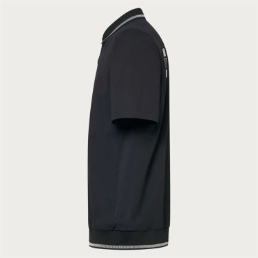 オークリー OAKLEY　メンズ ロゴプリント 半袖 リブ衿 ポロシャツ FOA407601　2025年モデル 詳細6