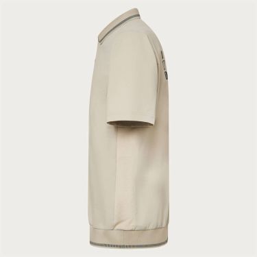 オークリー OAKLEY　メンズ ロゴプリント 半袖 リブ衿 ポロシャツ FOA407601　2025年モデル 詳細12