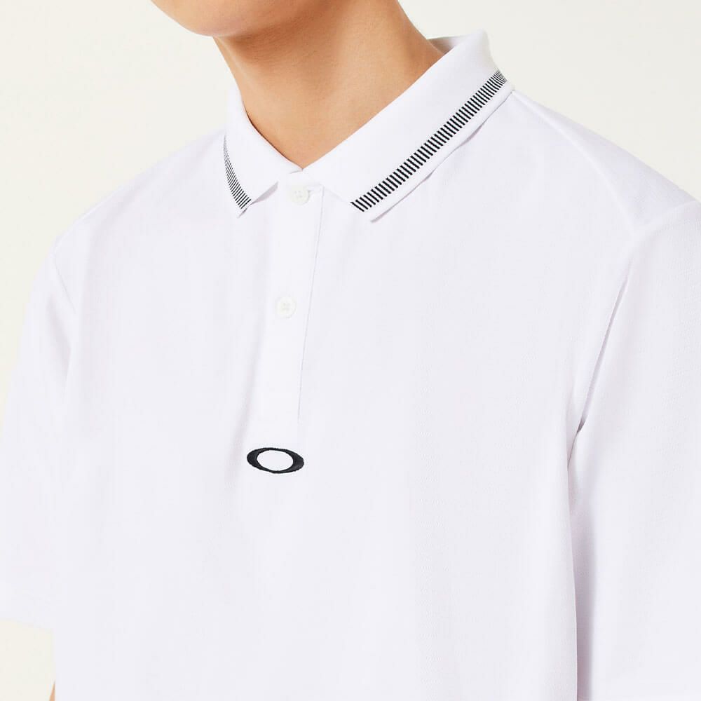 オークリー OAKLEY　メンズ ロゴプリント 半袖 リブ衿 ポロシャツ FOA407601　2025年モデル 詳細16