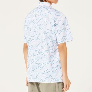 オークリー OAKLEY　メンズ カモフラージュ柄 メッシュ切替 半袖 ポロシャツ FOA407602　2025年モデル 詳細14