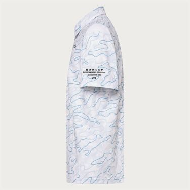 オークリー OAKLEY　メンズ カモフラージュ柄 メッシュ切替 半袖 ポロシャツ FOA407602　2025年モデル 詳細16