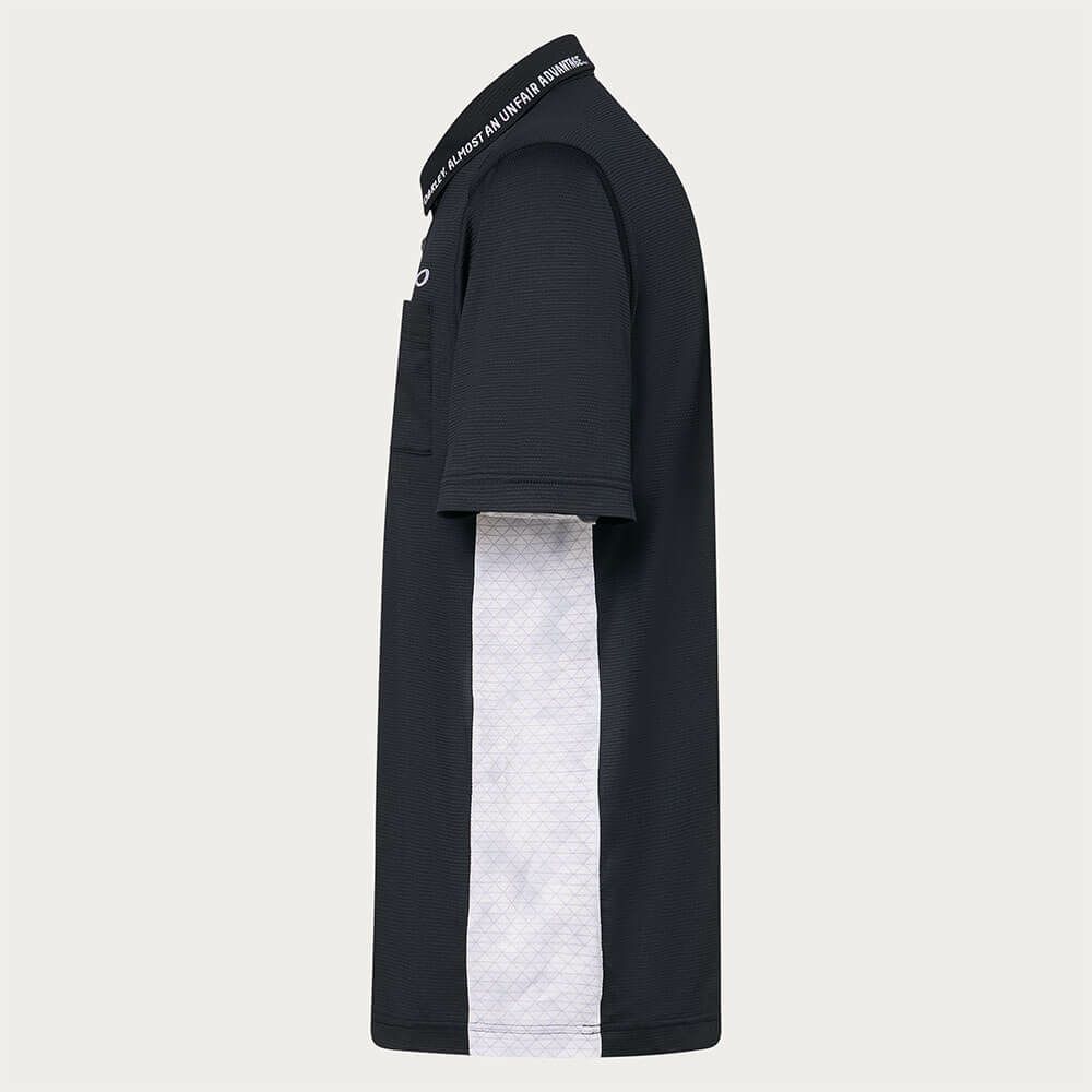 オークリー OAKLEY　メンズ ドビー素材 柄切替 半袖 ポロシャツ FOA407603　2025年モデル　詳細6