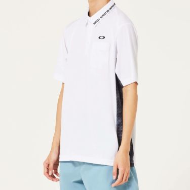 オークリー OAKLEY　メンズ ドビー素材 柄切替 半袖 ポロシャツ FOA407603　2025年モデル　詳細15