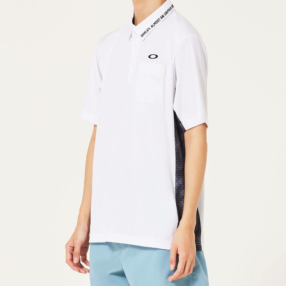 オークリー OAKLEY　メンズ ドビー素材 柄切替 半袖 ポロシャツ FOA407603　2025年モデル　詳細15