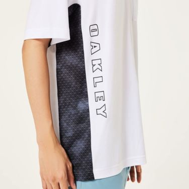 オークリー OAKLEY　メンズ ドビー素材 柄切替 半袖 ポロシャツ FOA407603　2025年モデル　詳細17