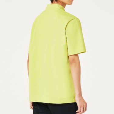 オークリー OAKLEY　メンズ ロゴ刺繍 半袖 モックネックシャツ FOA407604　2025年モデル 詳細3