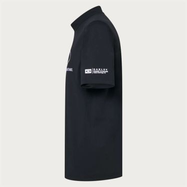 オークリー OAKLEY　メンズ ロゴ刺繍 半袖 モックネックシャツ FOA407604　2025年モデル 詳細11