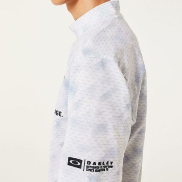 オークリー OAKLEY　メンズ ロゴ刺繍 半袖 モックネックシャツ FOA407604　2025年モデル 詳細16