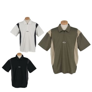 オークリー OAKLEY　メンズ ストレッチ 半袖 ポロシャツ FOA407605　2025年モデル