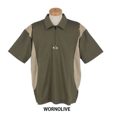 オークリー OAKLEY　メンズ ストレッチ 半袖 ポロシャツ FOA407605　2025年モデル 詳細2