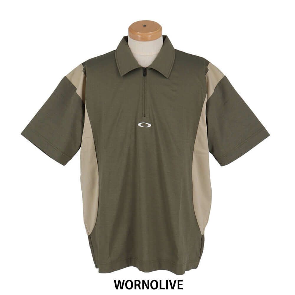オークリー OAKLEY　メンズ ストレッチ 半袖 ポロシャツ FOA407605　2025年モデル 詳細2