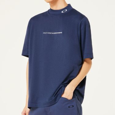 オークリー OAKLEY　メンズ ストレッチ 半袖 モックネックシャツ FOA407606　2025年モデル 詳細4