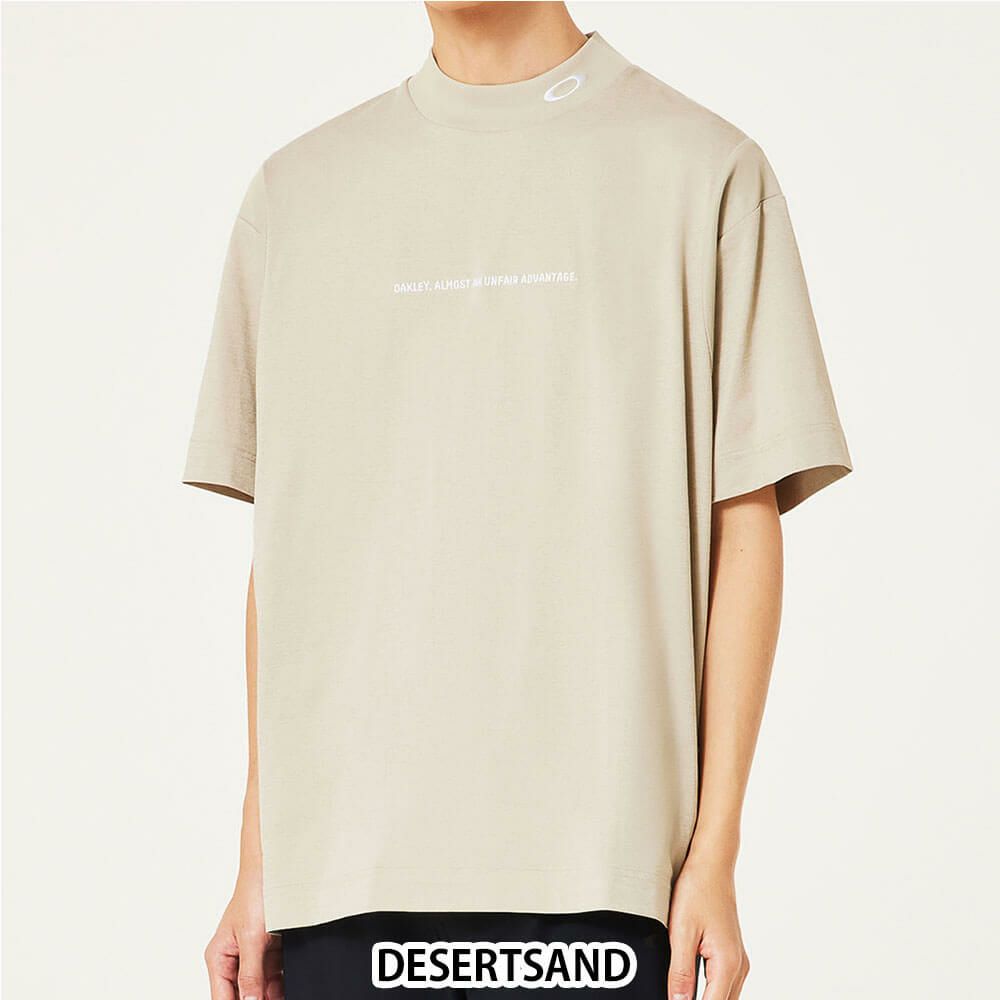 オークリー OAKLEY　メンズ ストレッチ 半袖 モックネックシャツ FOA407606　2025年モデル 詳細8