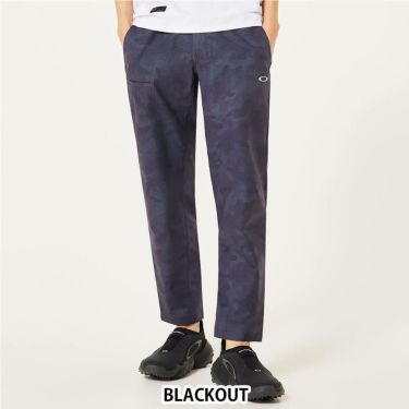 オークリー OAKLEY　メンズ 千鳥格子柄 ストレッチ テーパード 9分丈 パンツ FOA407640　2025年モデル 詳細2