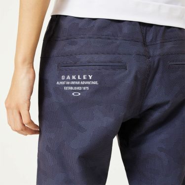 オークリー OAKLEY　メンズ 千鳥格子柄 ストレッチ テーパード 9分丈 パンツ FOA407640　2025年モデル 詳細5