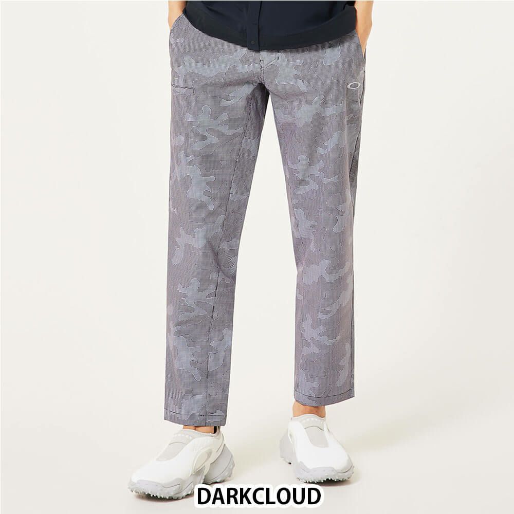 オークリー OAKLEY　メンズ 千鳥格子柄 ストレッチ テーパード 9分丈 パンツ FOA407640　2025年モデル 詳細6