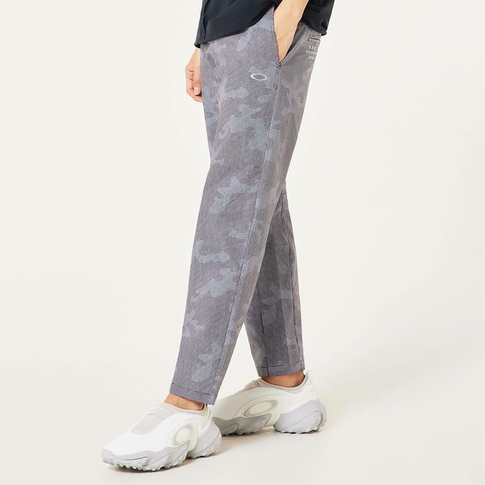 オークリー OAKLEY　メンズ 千鳥格子柄 ストレッチ テーパード 9分丈 パンツ FOA407640　2025年モデル 詳細8