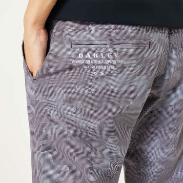 オークリー OAKLEY　メンズ 千鳥格子柄 ストレッチ テーパード 9分丈 パンツ FOA407640　2025年モデル 詳細9